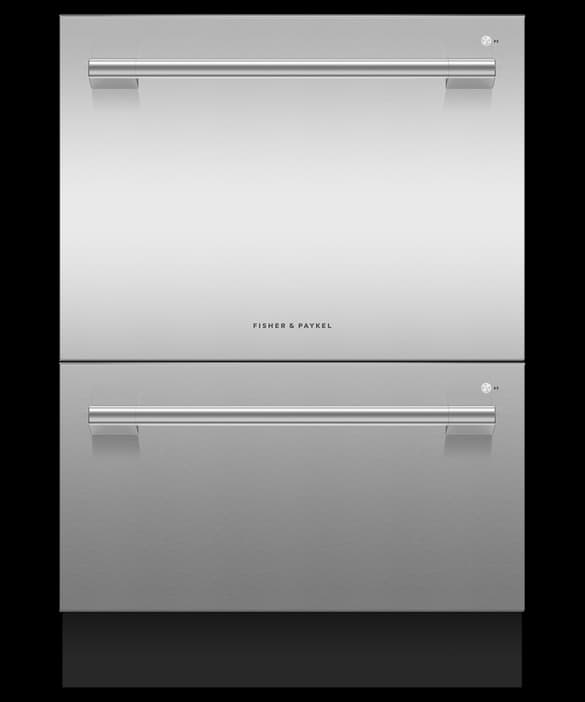 Professional dishwasher technician with toolbox ready to repair your dishwasher