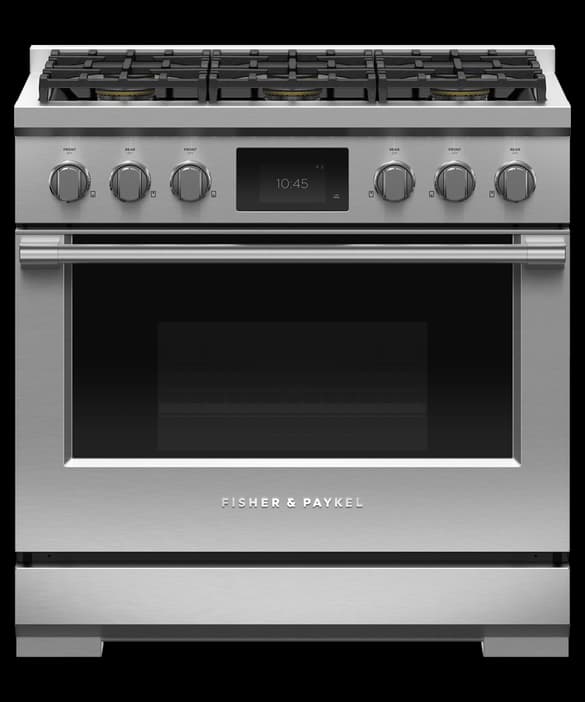 Friendly Appliance Service Plus technician repairing a home stove in the GTA