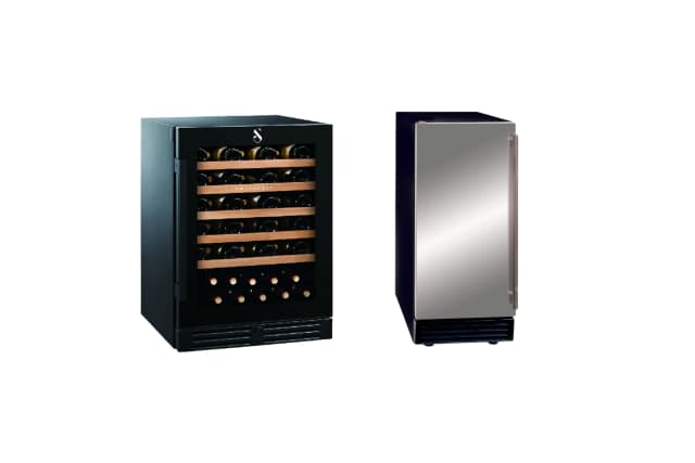 A wine cooler appliance